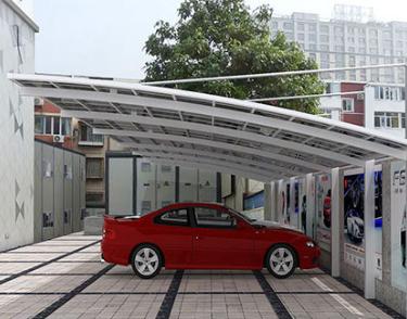 車(chē)棚廠家淺談車(chē)棚對(duì)交通工具保護(hù)作用