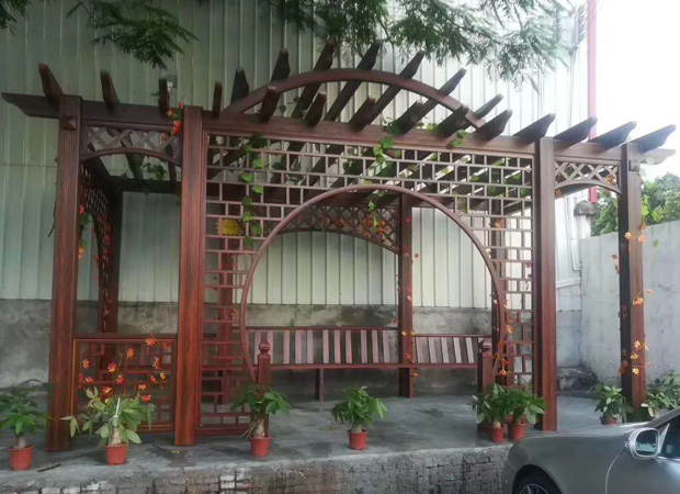 公園葡萄架