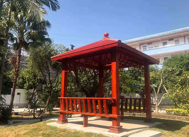 四角涼亭 古建