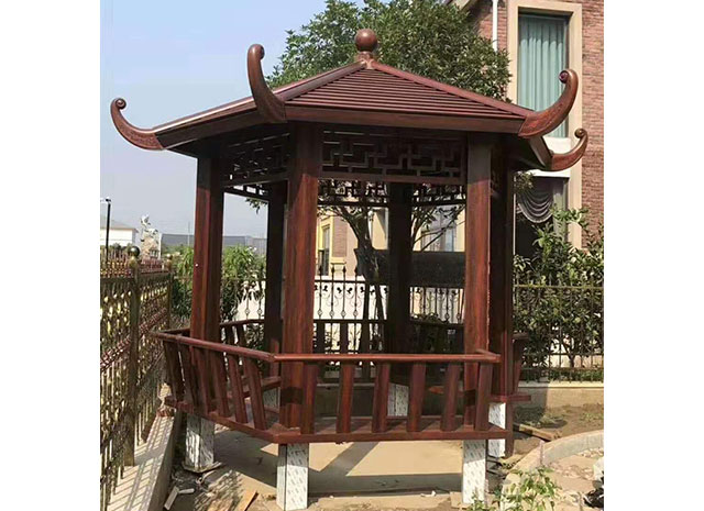 四角涼亭 古建